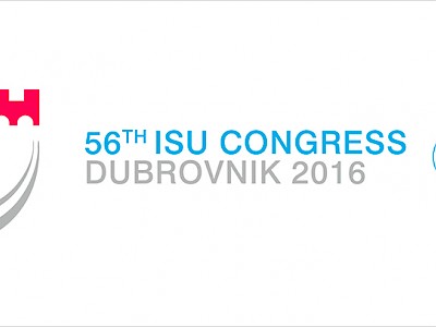 56th ISU Ordinary Congress Dubrovnik - Croatia, June 6-10, 2016, logo